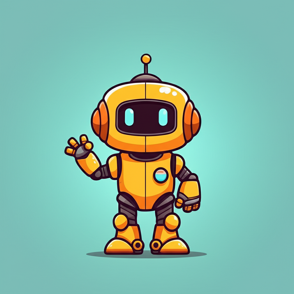 Robot mascot